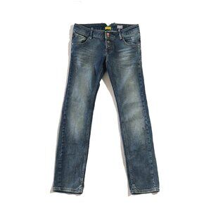 Only Denim Jeans Womens 32/34 Blue Nelly Skinny 5-Pockets Denim